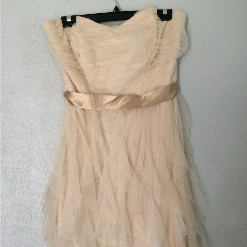Formal strapless dress
